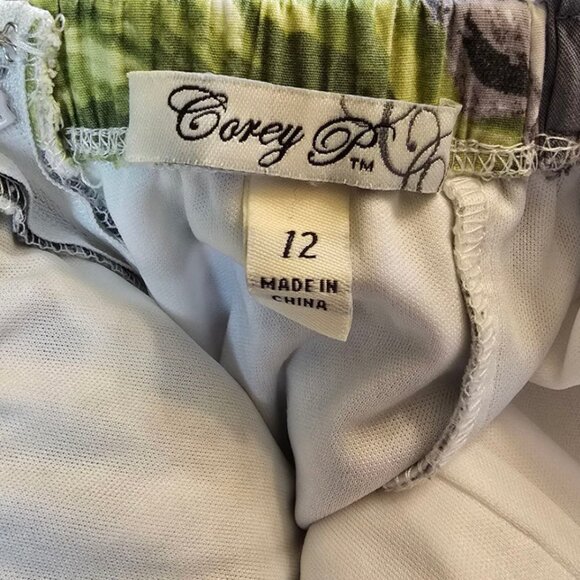 Spaghetti Strap COREY P Spring Summer Sundress sz 12 - Picture 9 of 9